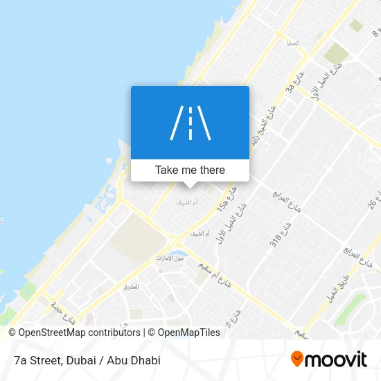 7a Street map