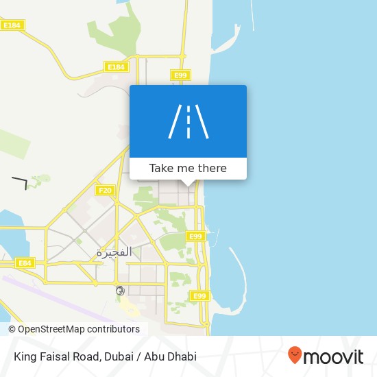 King Faisal Road map