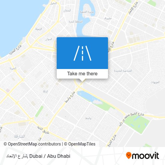 شارع الإتحاد map