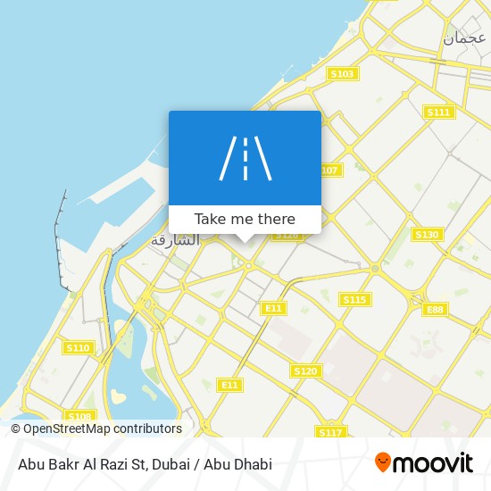 Abu Bakr Al Razi St map
