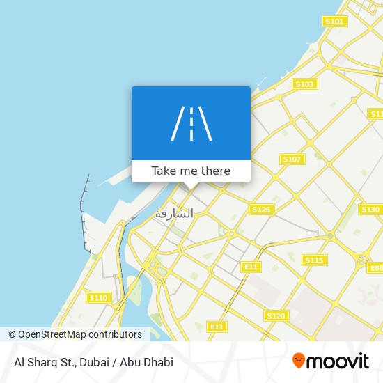 Al Sharq St. map