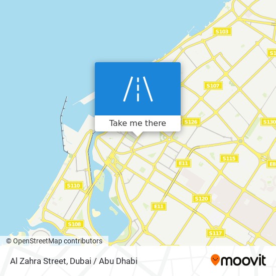 Al Zahra Street map