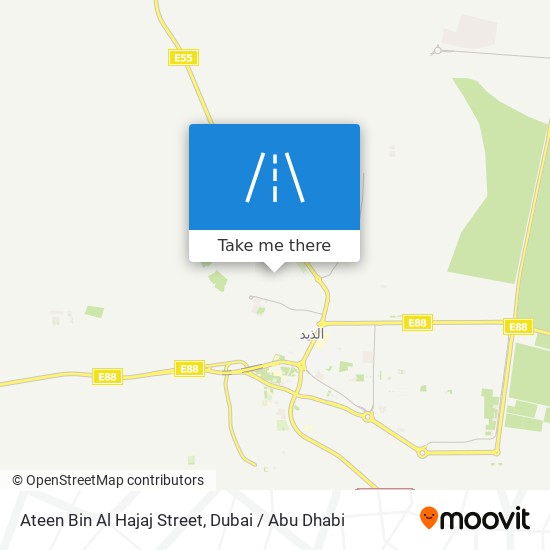 Ateen Bin Al Hajaj Street map