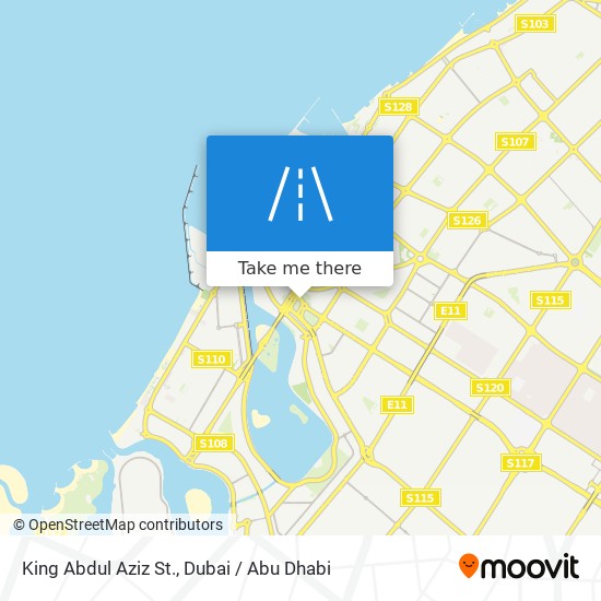 King Abdul Aziz St. map