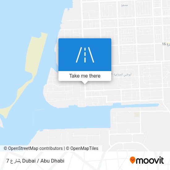 شارع 7 map