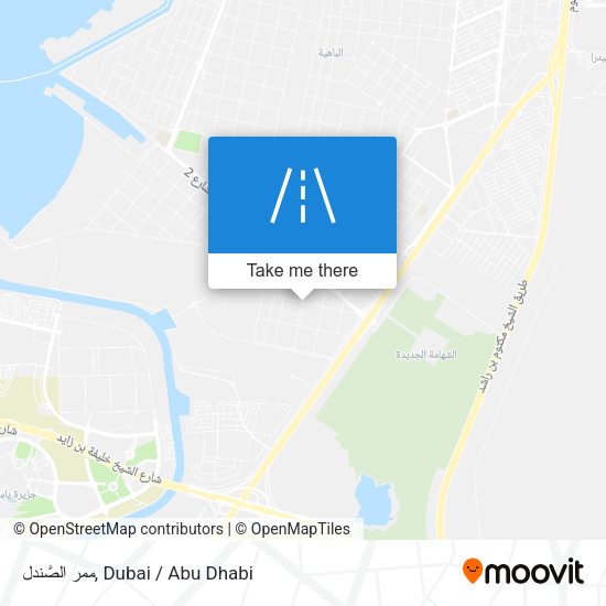 ممر الصَّندل map