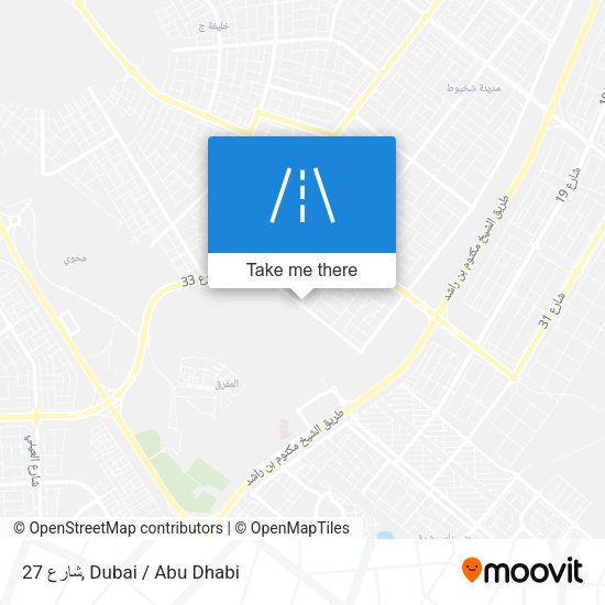شارع 27 map