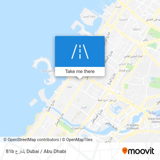 81b شارع map