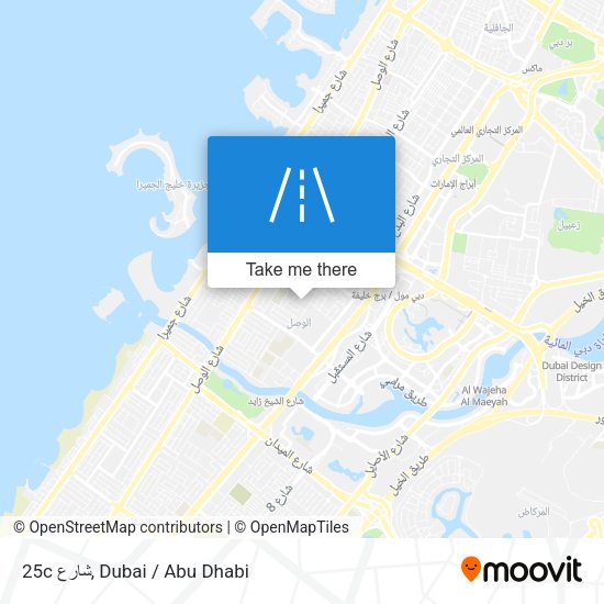 25c شارع map