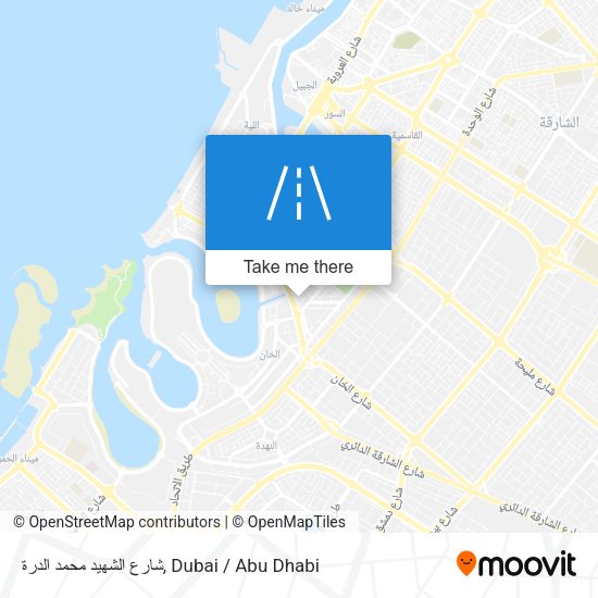 شارع الشهيد محمد الدرة map