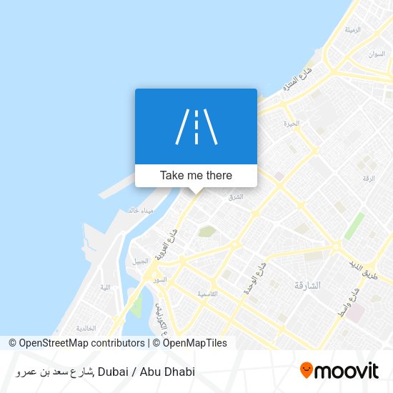 شارع سعد بن عمرو map
