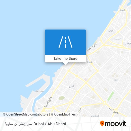 شارع بشر بن معاوية map
