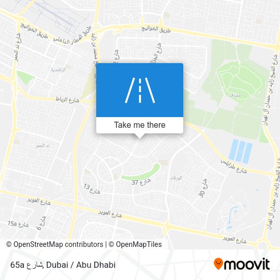 65a شارع map