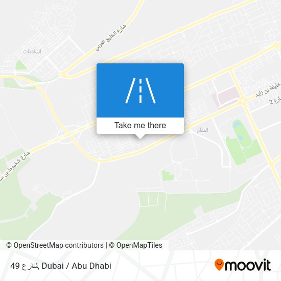 شارع 49 map