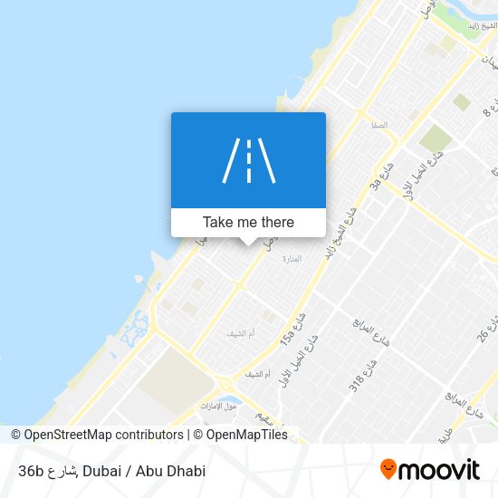 36b شارع map