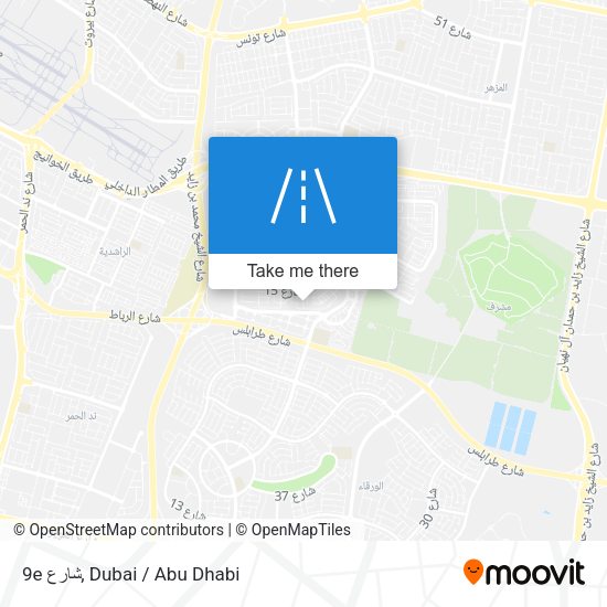 9e شارع map