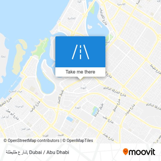 شارع طليطلة map