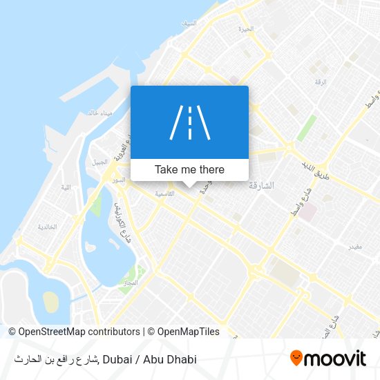 شارع رافع بن الحارث map