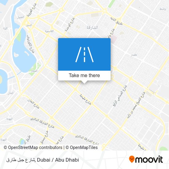 شارع جبل طارق map