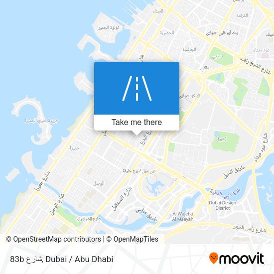 83b شارع map