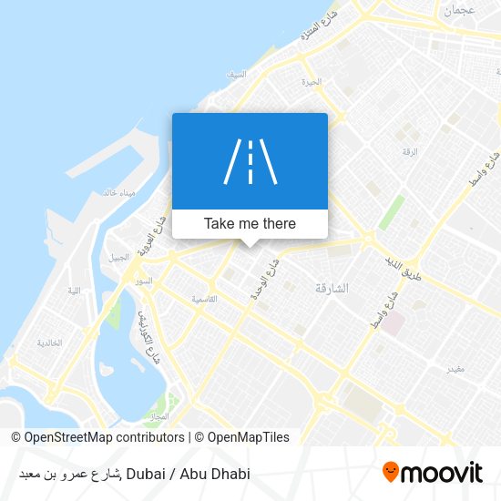 شارع عمرو بن معبد map