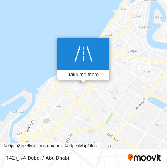 شارع 142 map
