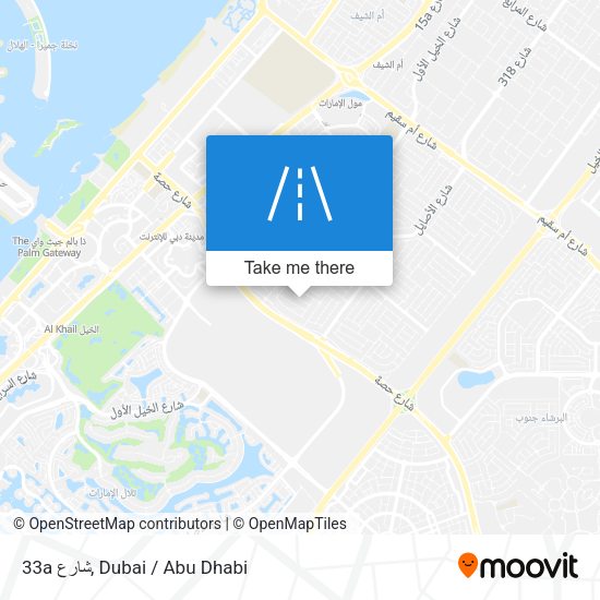 33a شارع map