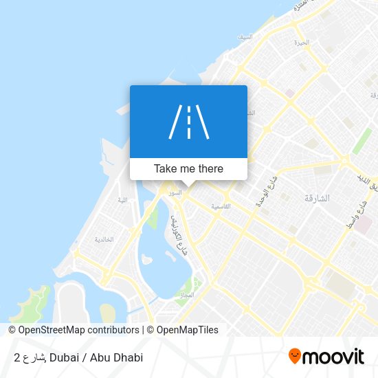 شارع 2 map