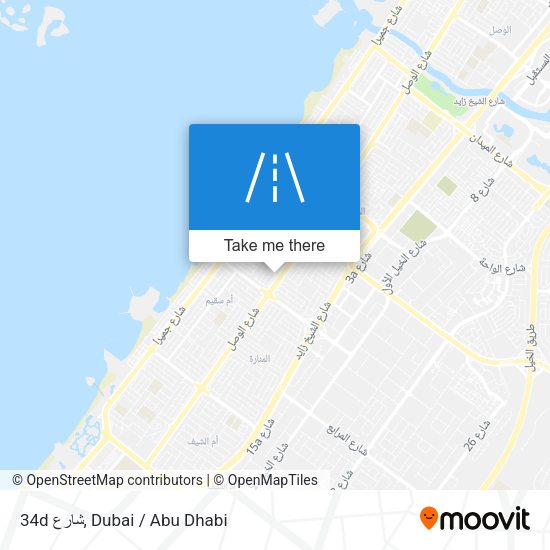 34d شارع map