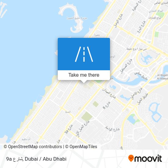 9a شارع map