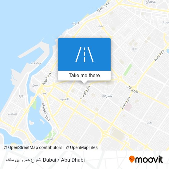 شارع عمرو بن مالك map