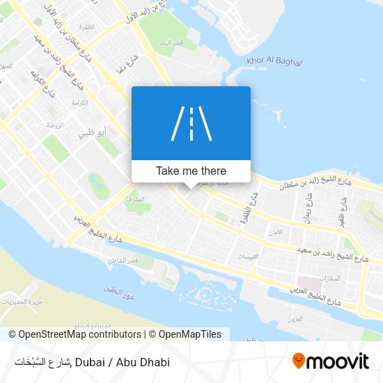 شارع السَّبْخَات map
