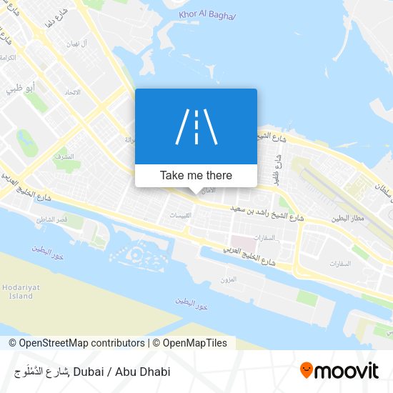شارع الدَّمْلُوج map
