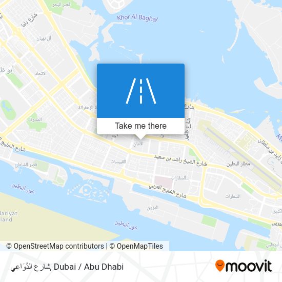 شارع الدَّوَاعِي map
