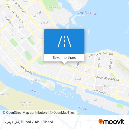 شارع بِشْرَة map