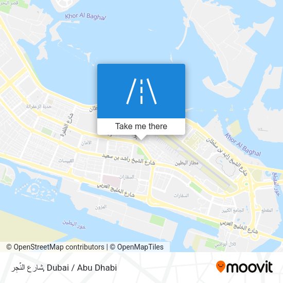 شارع النِّجِر map