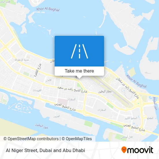 شارع النِّجِر map