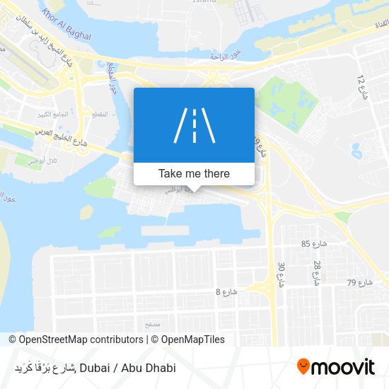 شارع بَرْقَا كَرَيد map