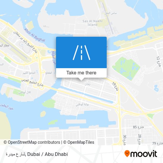 شارع ميدرة map
