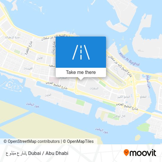شارع مَبْدُوع map