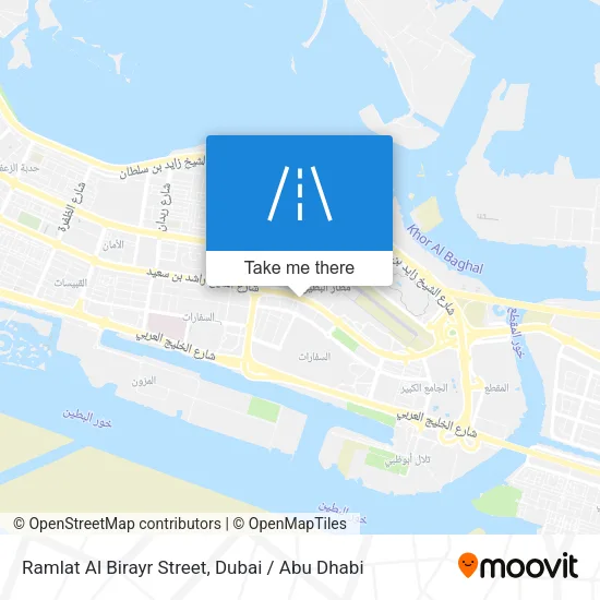 Ramlat Al Birayr Street map