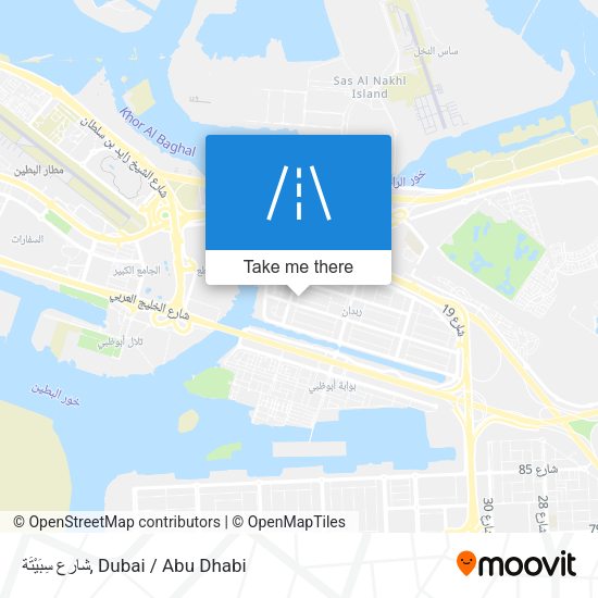 شارع سِبَيْتَة map