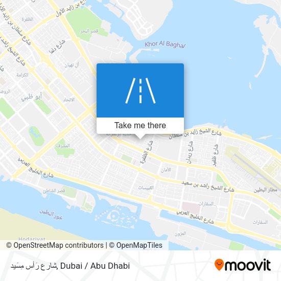 شارع رَأس مِسَيد map