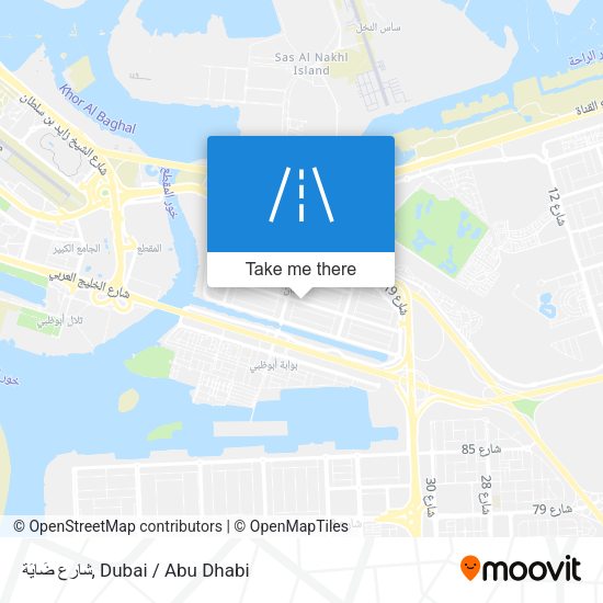 شارع ضَايَة map