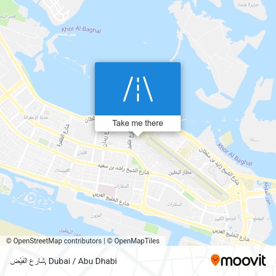شارع الفَيْض map
