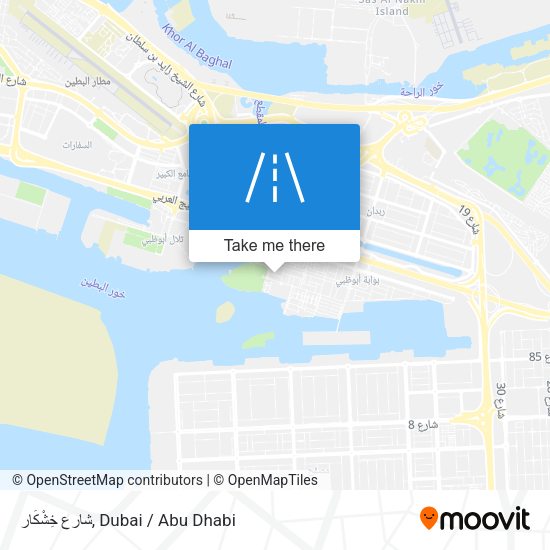 شارع خِشْكَار map
