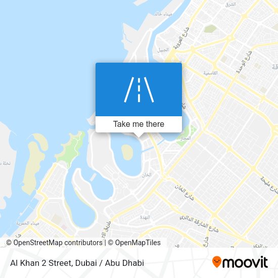 Al Khan 2 Street map