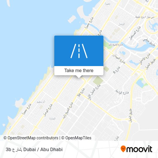 3b شارع map