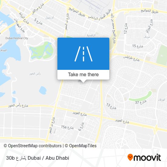 30b شارع map