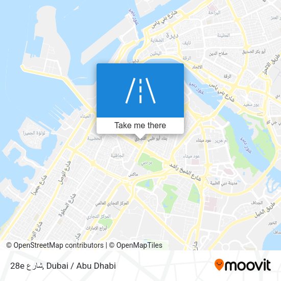 28e شارع map
